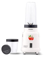 Candes Hector Nutri Blender Complete Kitchen Machine, 22000 RPM Mixer Grinder, Blender, Chopper, Juicer, Stainless Steel Blades, 2 Unbreakable Jars, 1 Years Warranty - 400-Watts (Ivory)